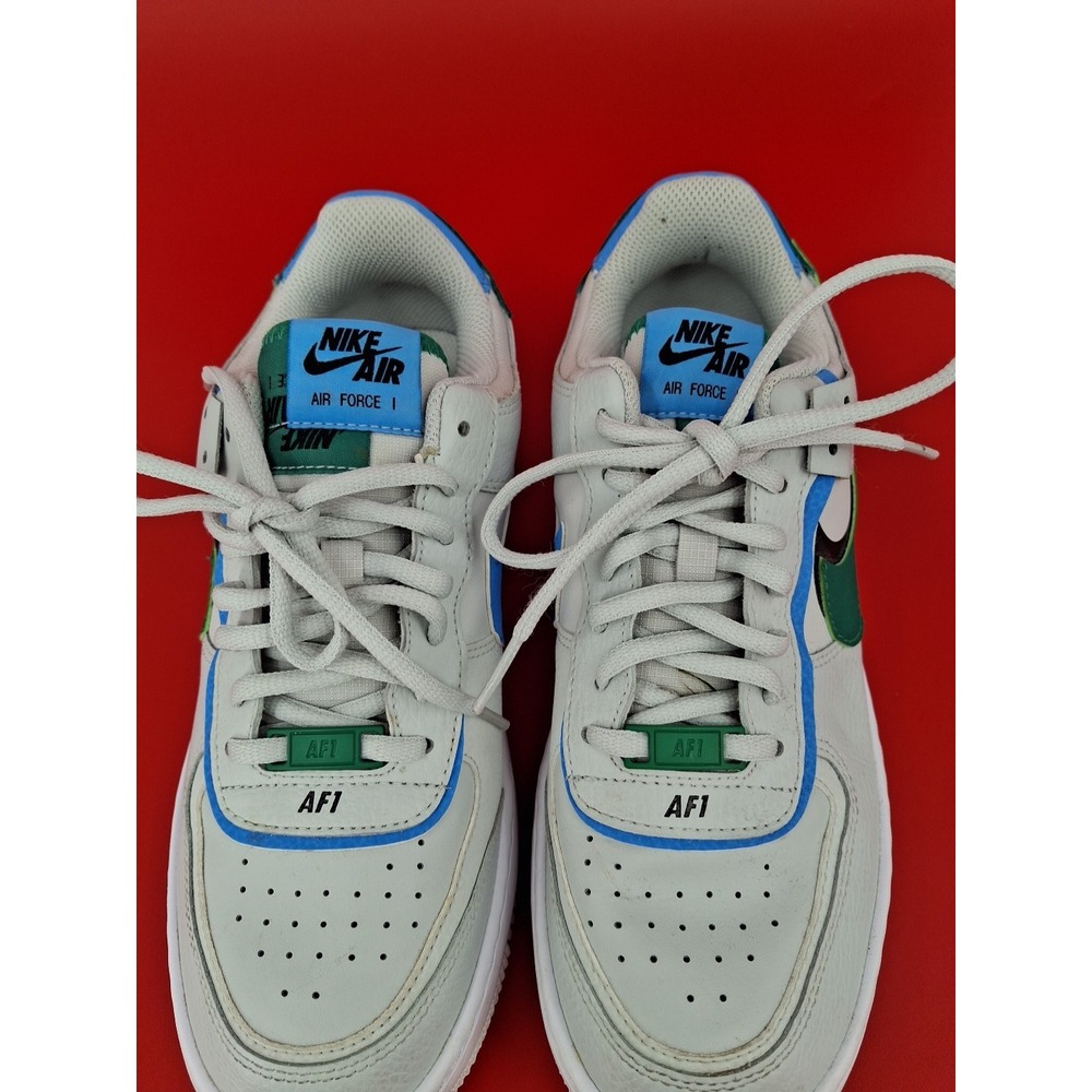 Nike Air Force 1 Shadow Photon Dust/Malachite Womens Size 9, CI0919 004. - Picture 3 of 10